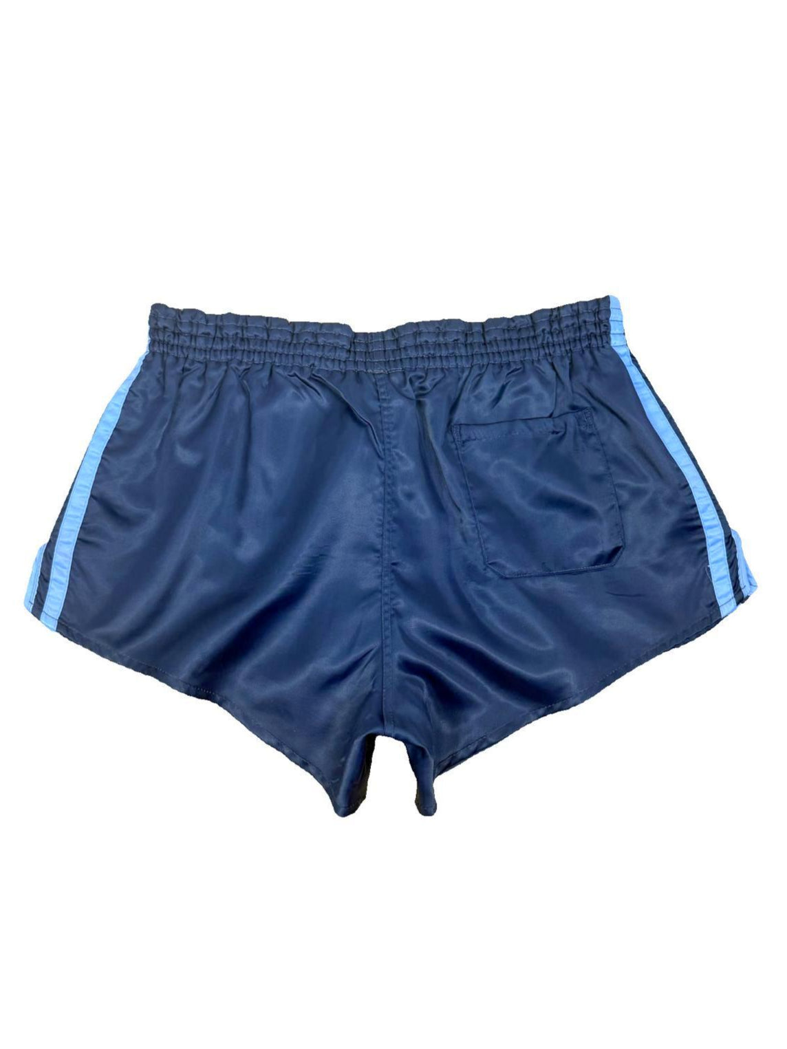 ADIDAS 80'S VINTAGE SHINY RUNNING SPRINTER NYLON SHORTS D5 MEDIUM