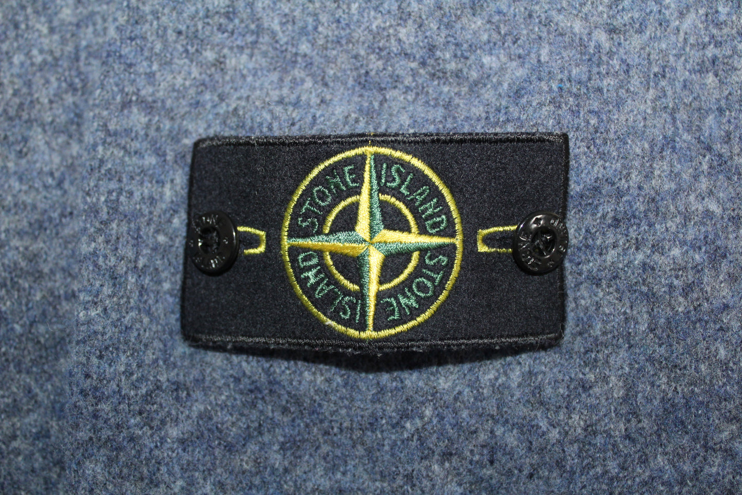 STONE ISLAND AW 2011 2 TONE WOOL KNIT JUMPER MEDIUM