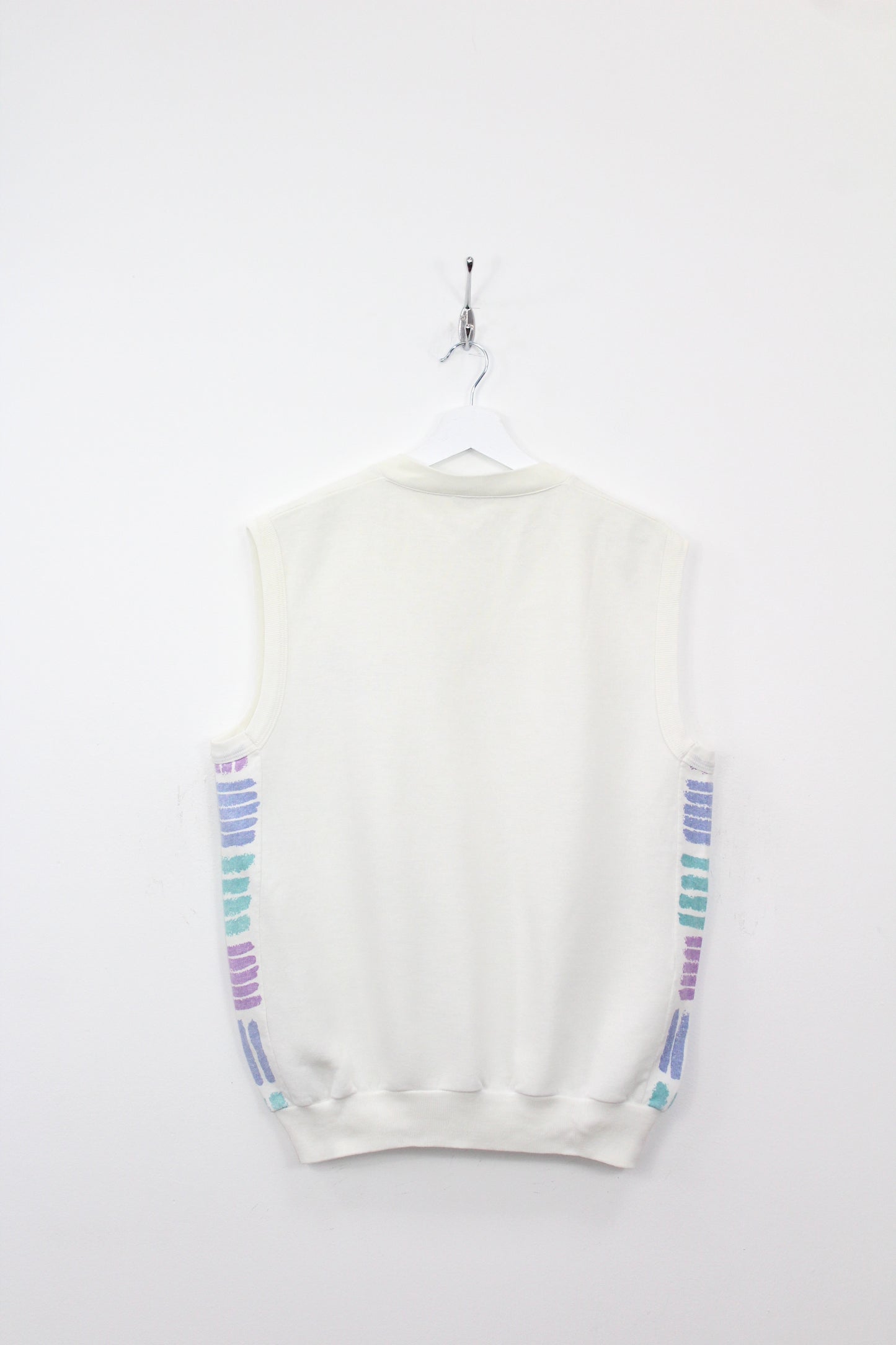 SERGIO TACCHINI 90'S VINTAGE SAMPRAS TENNIS SLEEVELESS SWEATSHIRT MEDIUM