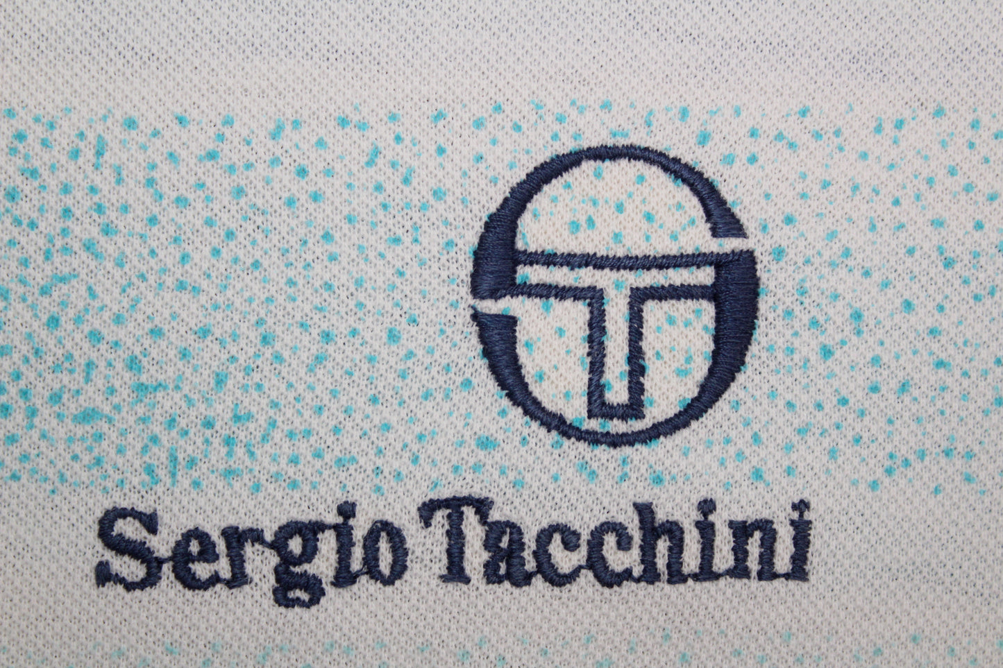 SERGIO TACCHINI VINTAGE WILANDER US OPEN 1988 TENNIS POLO SHIRT XXL