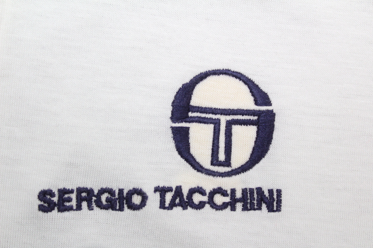 SERGIO TACCHINI VINTAGE MCENROE YOUNG LINE 1981 TENNIS POLO SHIRT SMALL