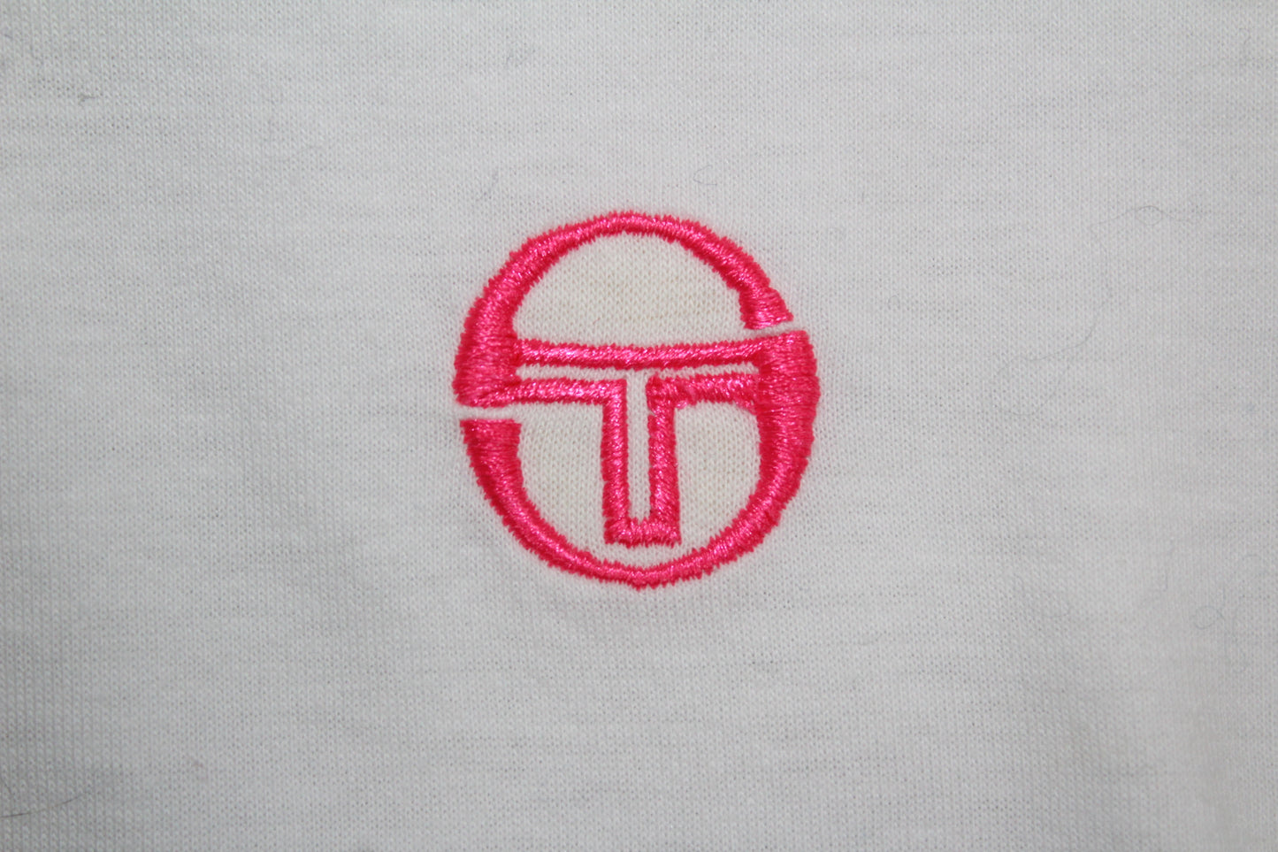 SERGIO TACCHINI 80'S VINTAGE TENNIS POLO SHIRT MEDIUM (WOMEN'S)