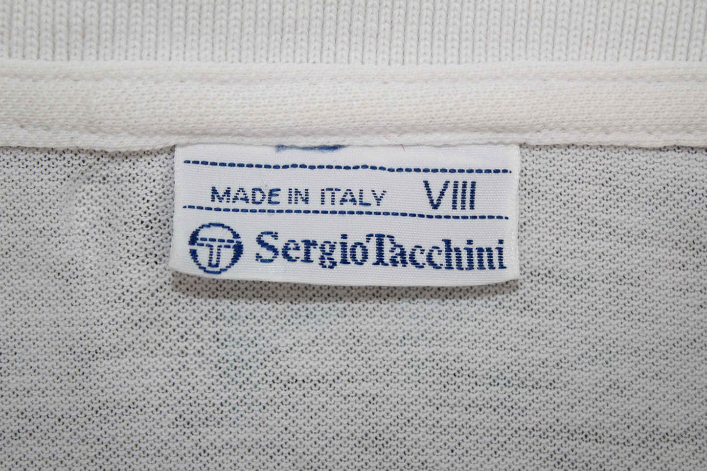 SERGIO TACCHINI VINTAGE WILANDER US OPEN 1988 TENNIS POLO SHIRT XXL