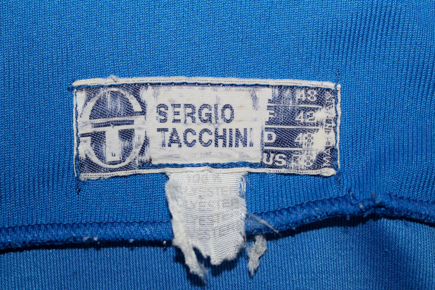 SERGIO TACCHINI OG 80'S VINTAGE JOHN MCENROE STAR TRACKSUIT TOP JACKET SMALL