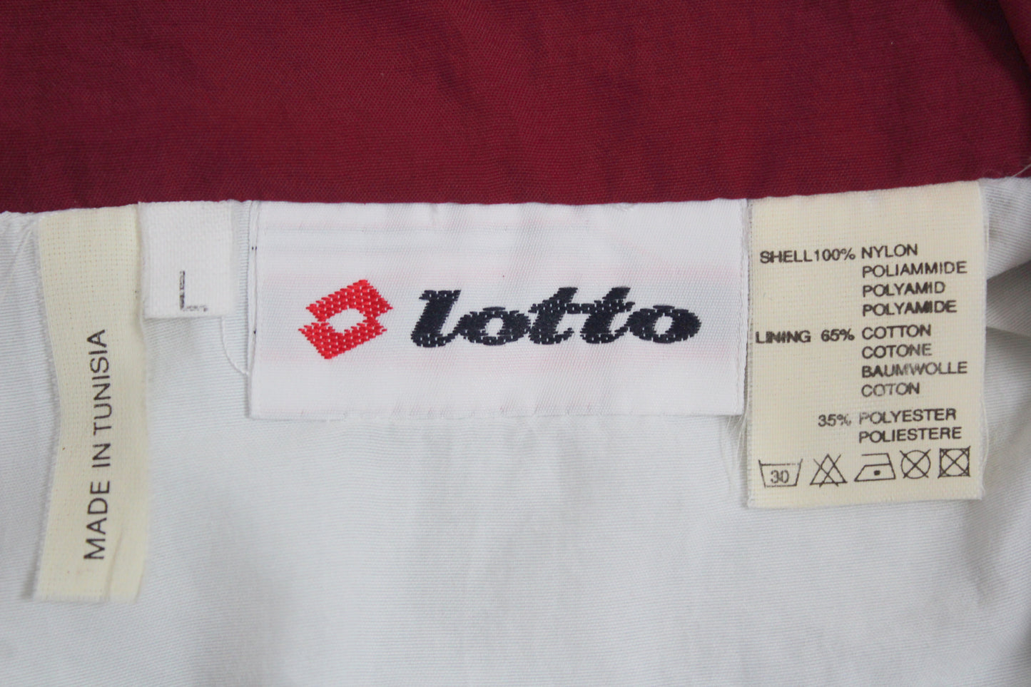 TORINO 1993-94 LOTTO VINTAGE TRACKSUIT TOP JACKET LARGE
