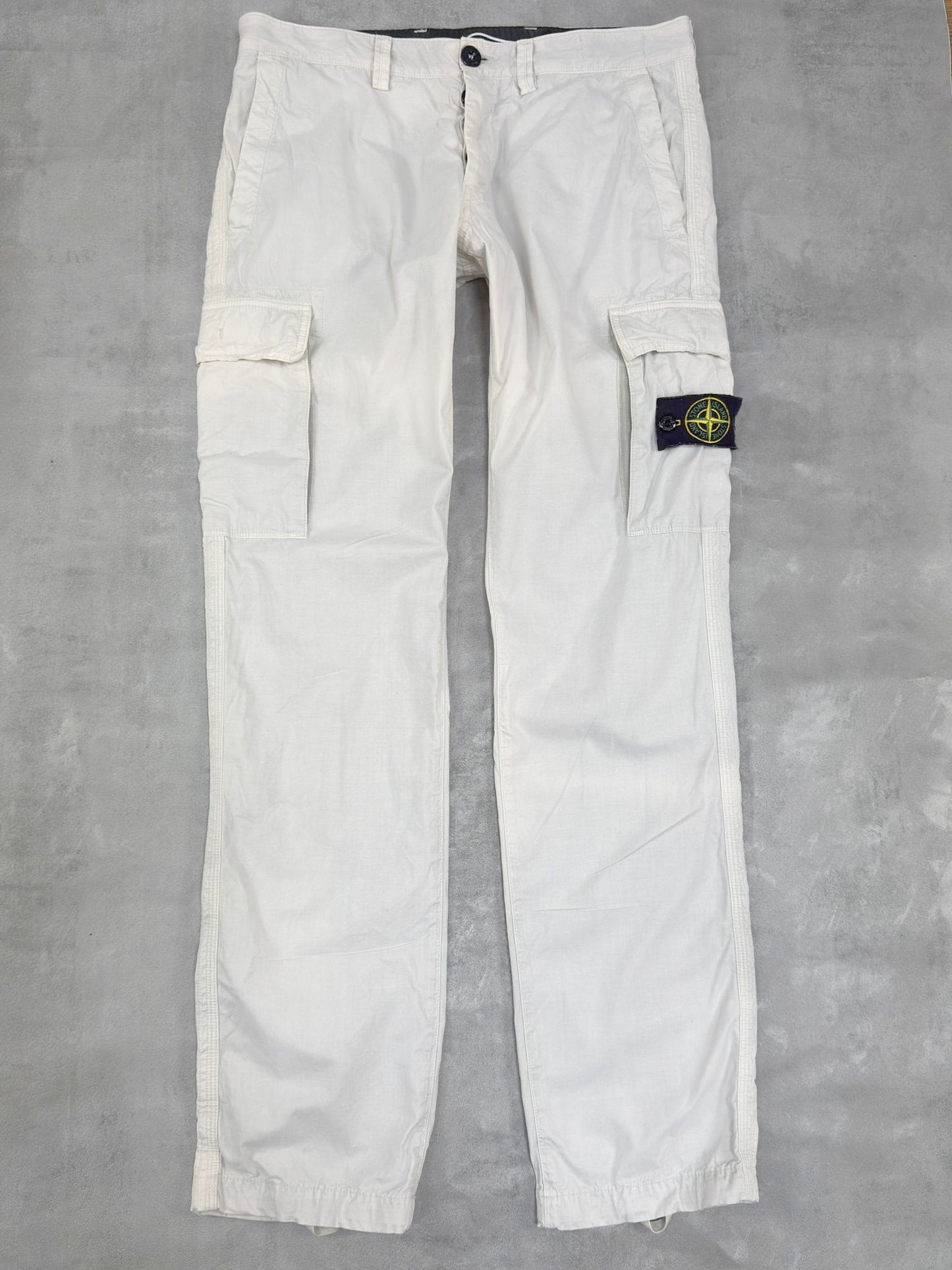 STONE ISLAND SS 2012 TYPE SL SLIM FIT CARGO TROUSERS W 32" x L 34"