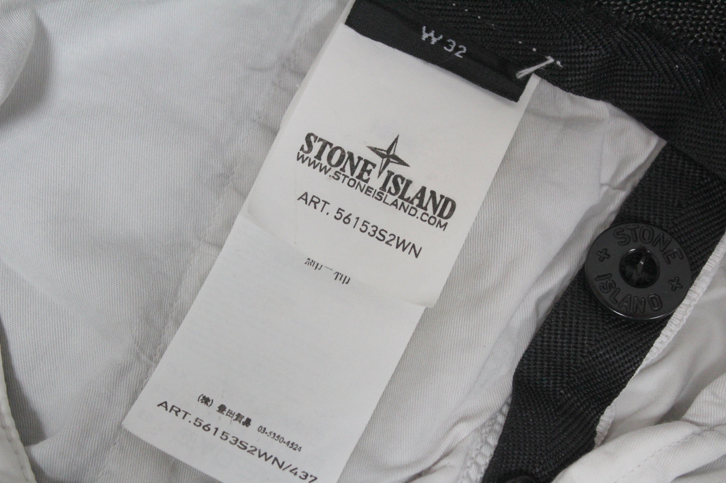 STONE ISLAND SS 2012 TYPE SL SLIM FIT CARGO TROUSERS W 32" x L 34"