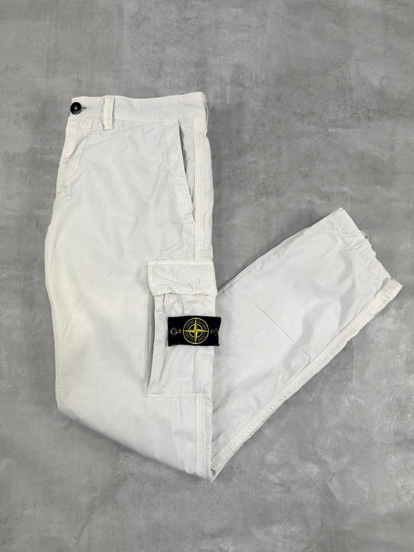 STONE ISLAND SS 2012 TYPE SL SLIM FIT CARGO TROUSERS W 32" x L 34"