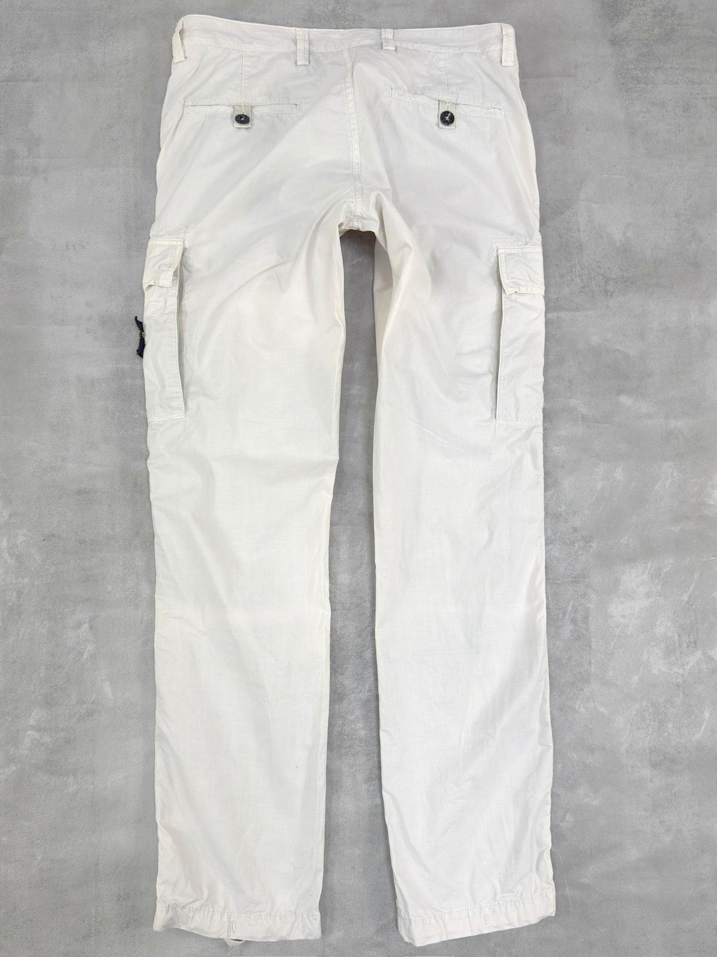 STONE ISLAND SS 2012 TYPE SL SLIM FIT CARGO TROUSERS W 32" x L 34"