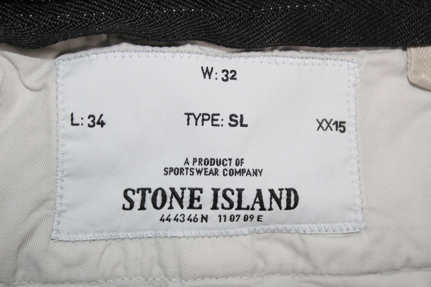 STONE ISLAND SS 2012 TYPE SL SLIM FIT CARGO TROUSERS W 32" x L 34"