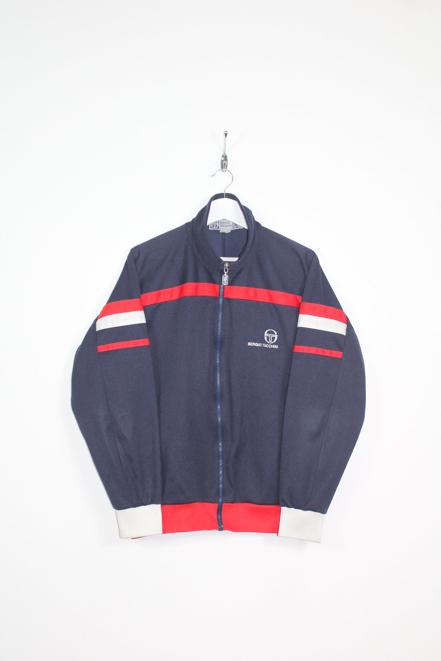 SERGIO TACCHINI 80'S VINTAGE FOZAIR TRACKSUIT TOP JACKET LARGE