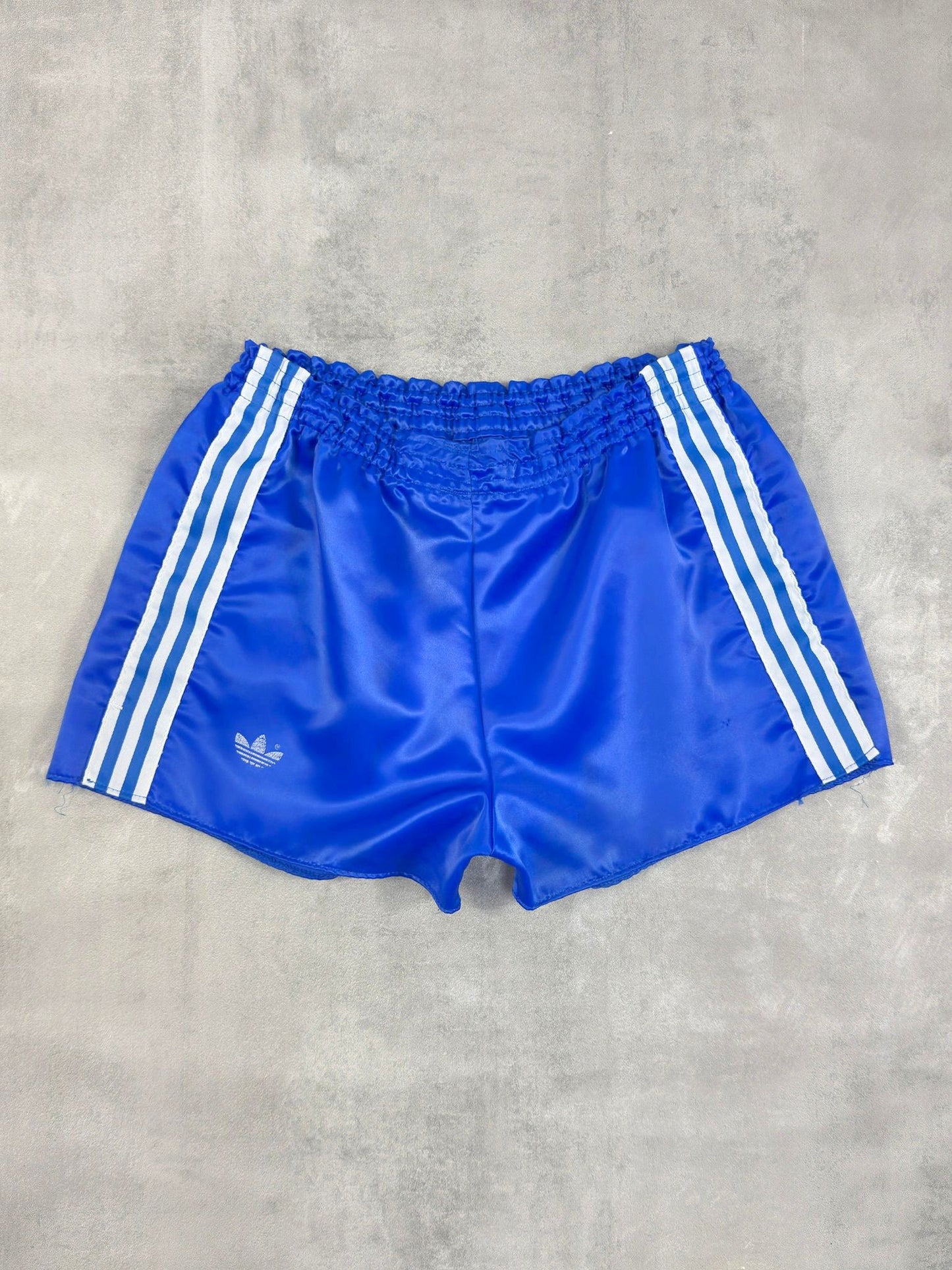 ADIDAS FIRST VENTEX 70'S VINTAGE SHINY RUNNING SPRINTER NYLON SHORTS MEDIUM