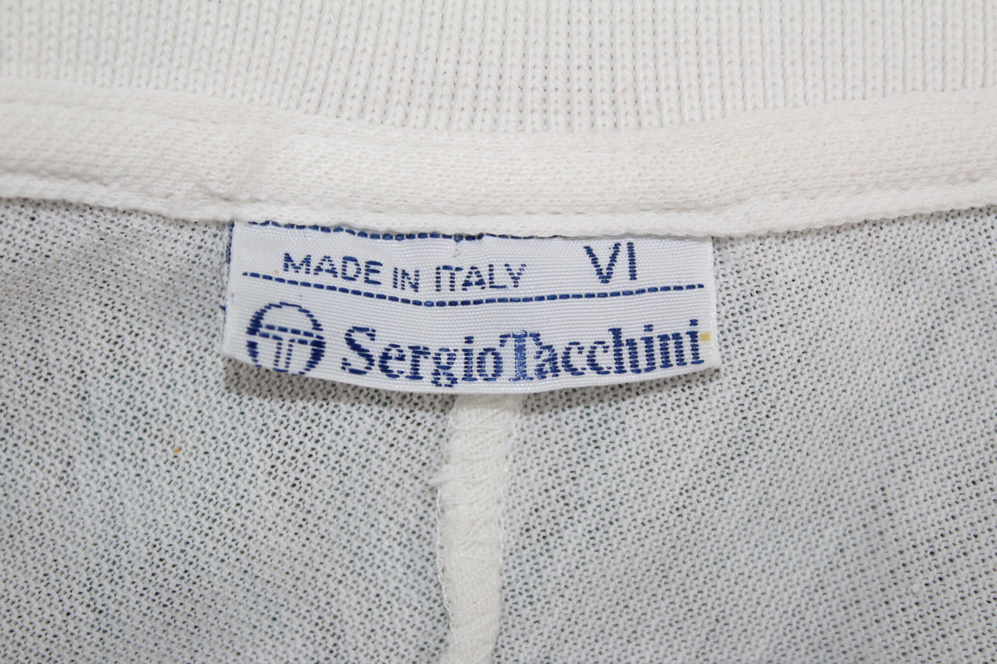 SERGIO TACCHINI OG 80'S VINTAGE WILANDER 1988 TENNIS POLO SHIRT LARGE