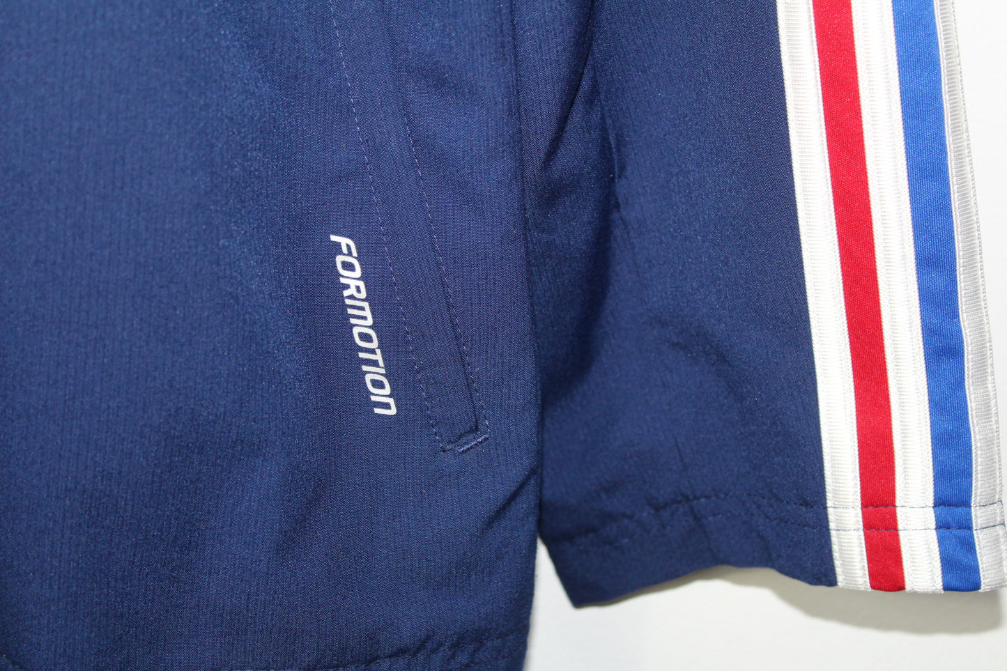 ADIDAS FRANCE 2012 RUGBY UNION PLAYER ISSUE TRACKSUIT TOP JACKET LARGE