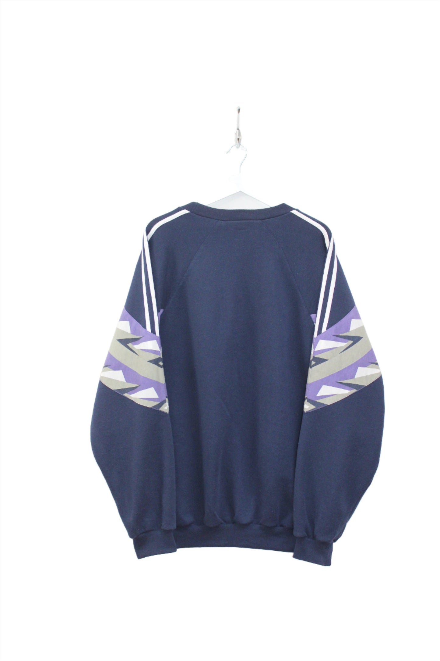 ADIDAS 90'S VINTAGE NAVY SWEATSHIRT D8 XXL