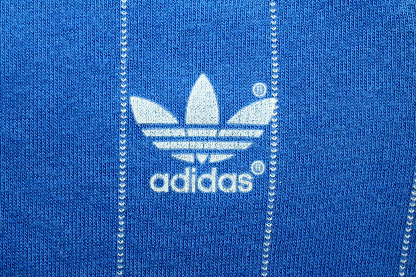 ADIDAS 80'S VINTAGE LONG SLEEVE TEMPLATE FOOTBALL SHIRT LARGE