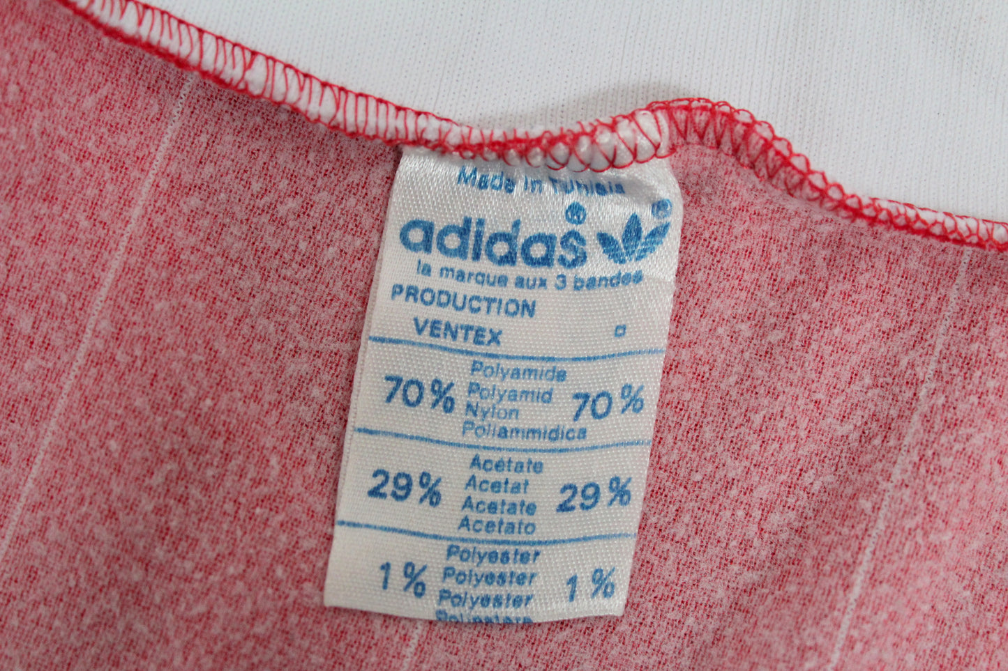 ADIDAS VENTEX 80'S VINTAGE TEMPLATE FOOTBALL SHIRT MEDIUM