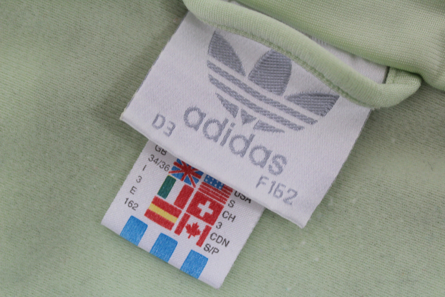 ADIDAS FIREBIRD 80'S VINTAGE TRACKSUIT TOP JACKET D3 MEDIUM