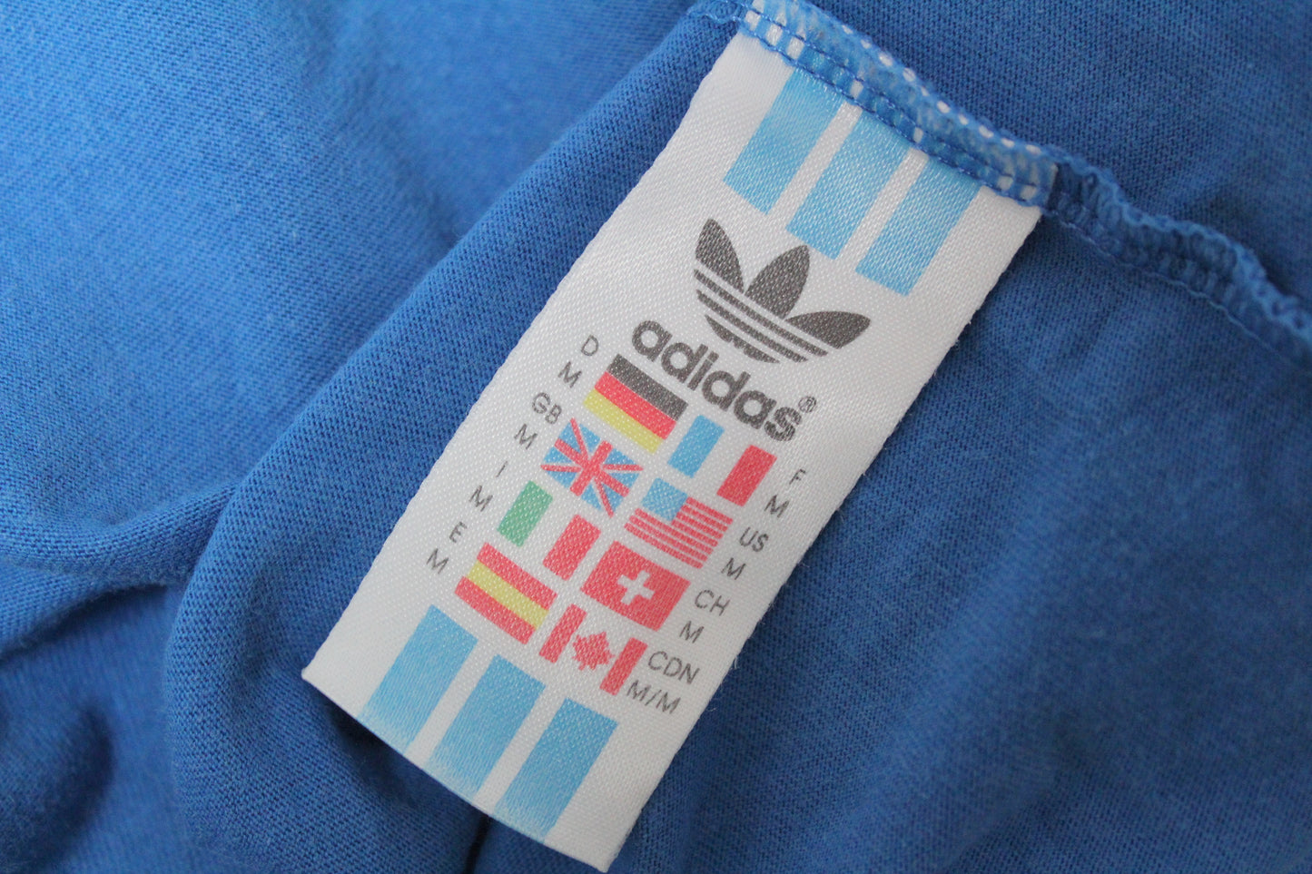 ADIDAS 90'S VINTAGE FIRST EUROPA T-SHIRT MEDIUM