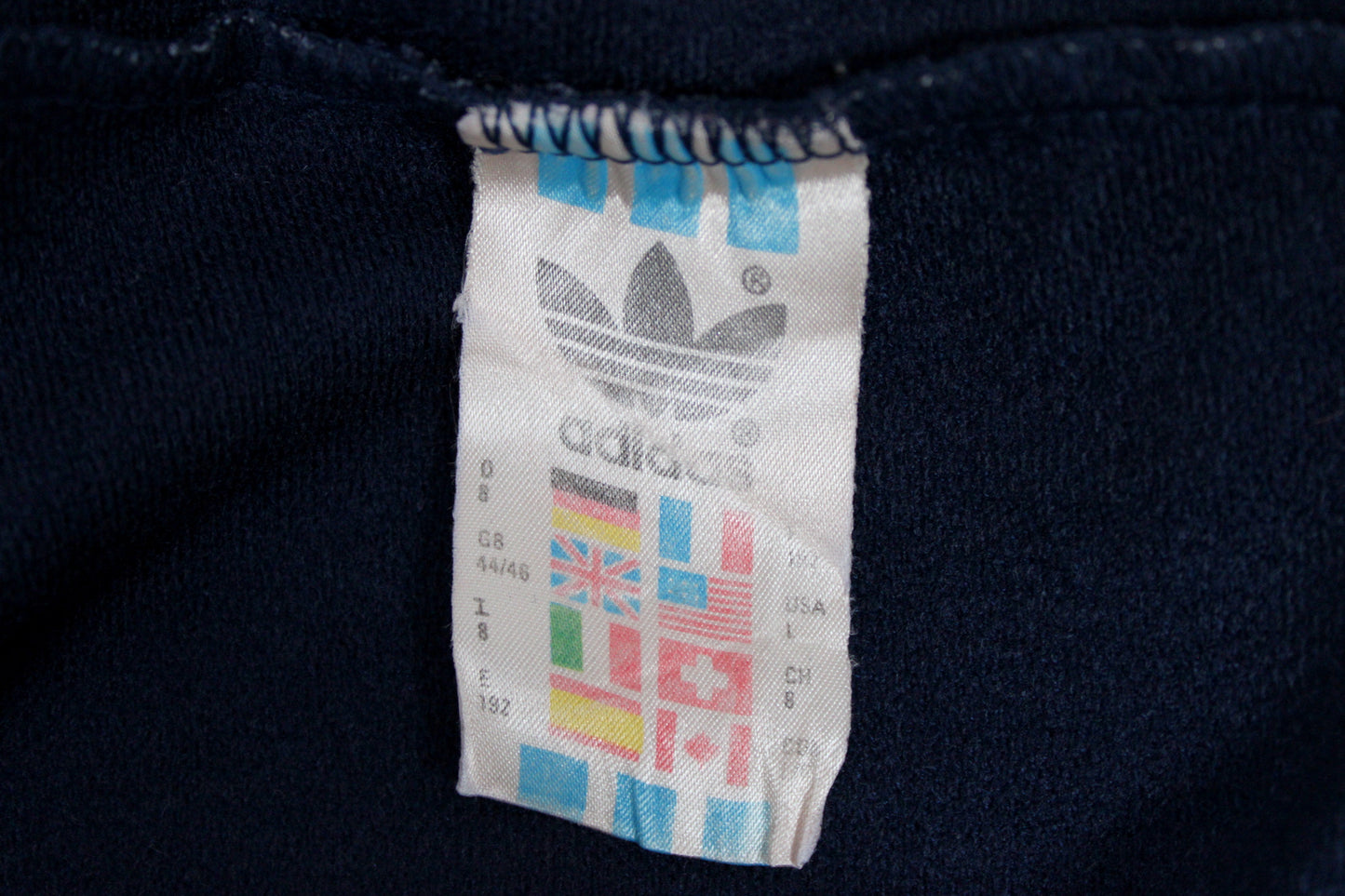 ADIDAS 90'S VINTAGE TRACKSUIT TOP JACKET D8 XL