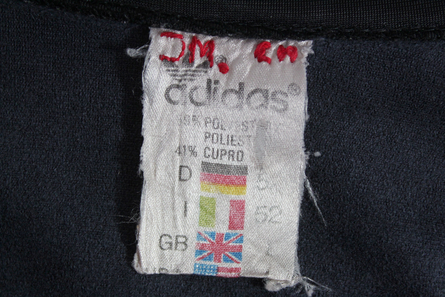 ADIDAS 70'S VINTAGE FIRST EUROPA TRACKSUIT TOP JACKET MEDIUM