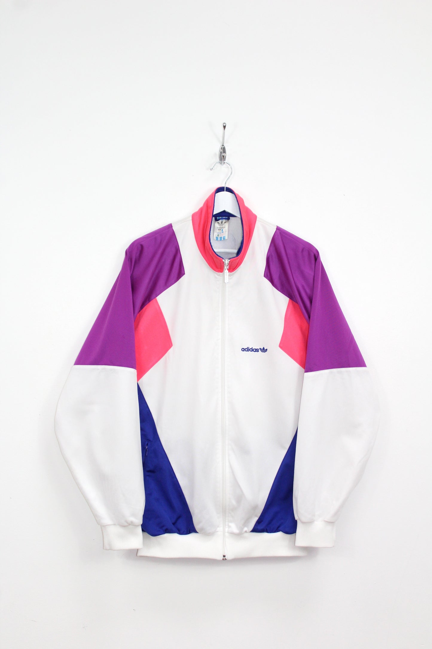 ADIDAS 90'S VINTAGE TRACKSUIT TOP JACKET D6 LARGE