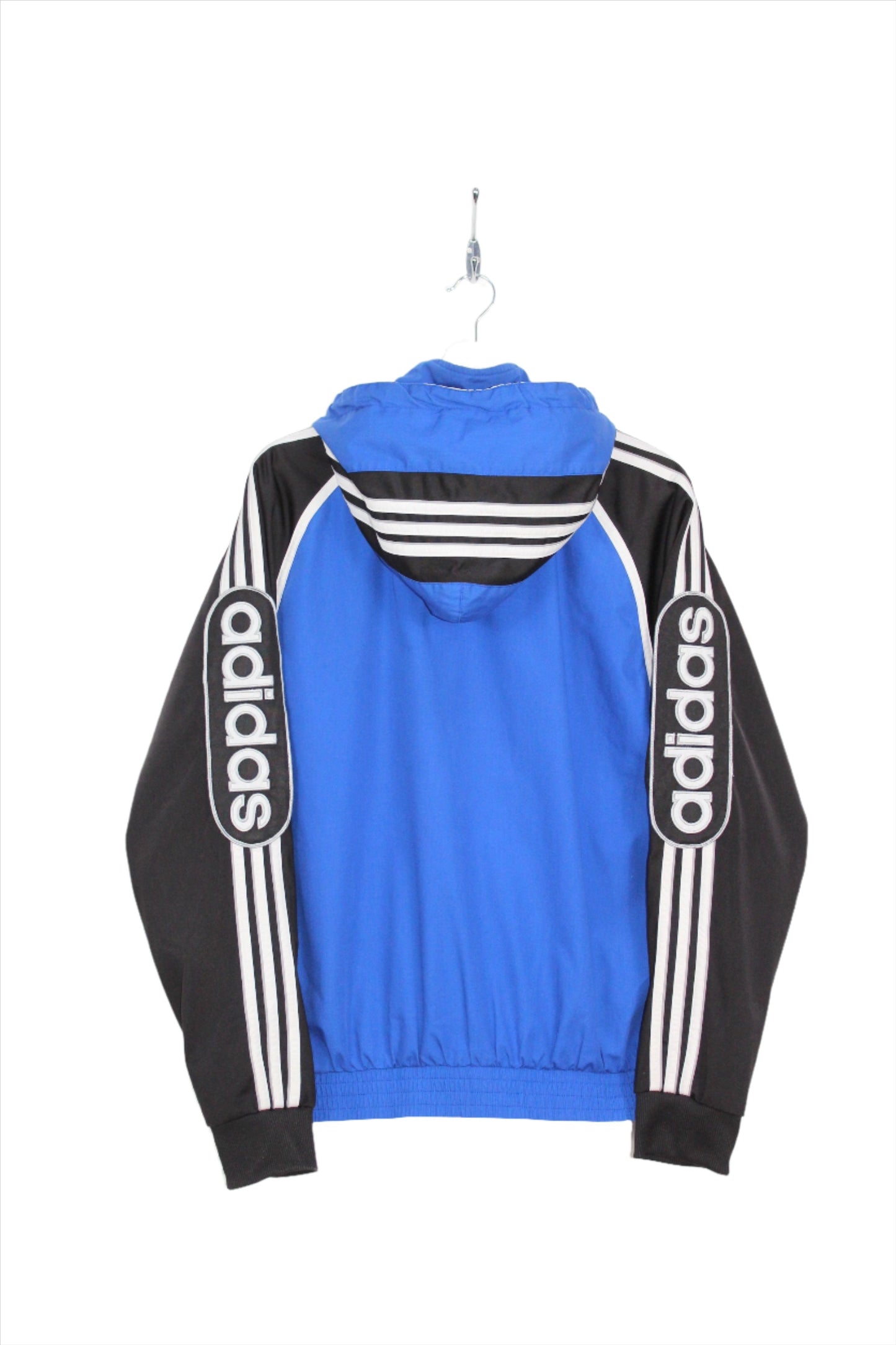 ADIDAS FIREBIRD 90'S VINTAGE HOODIE TRACKSUIT TOP JACKET D5 LARGE