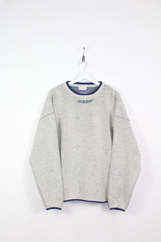 ADIDAS 90'S VINTAGE SKI KNIT WOOL SWEATSHIRT XL
