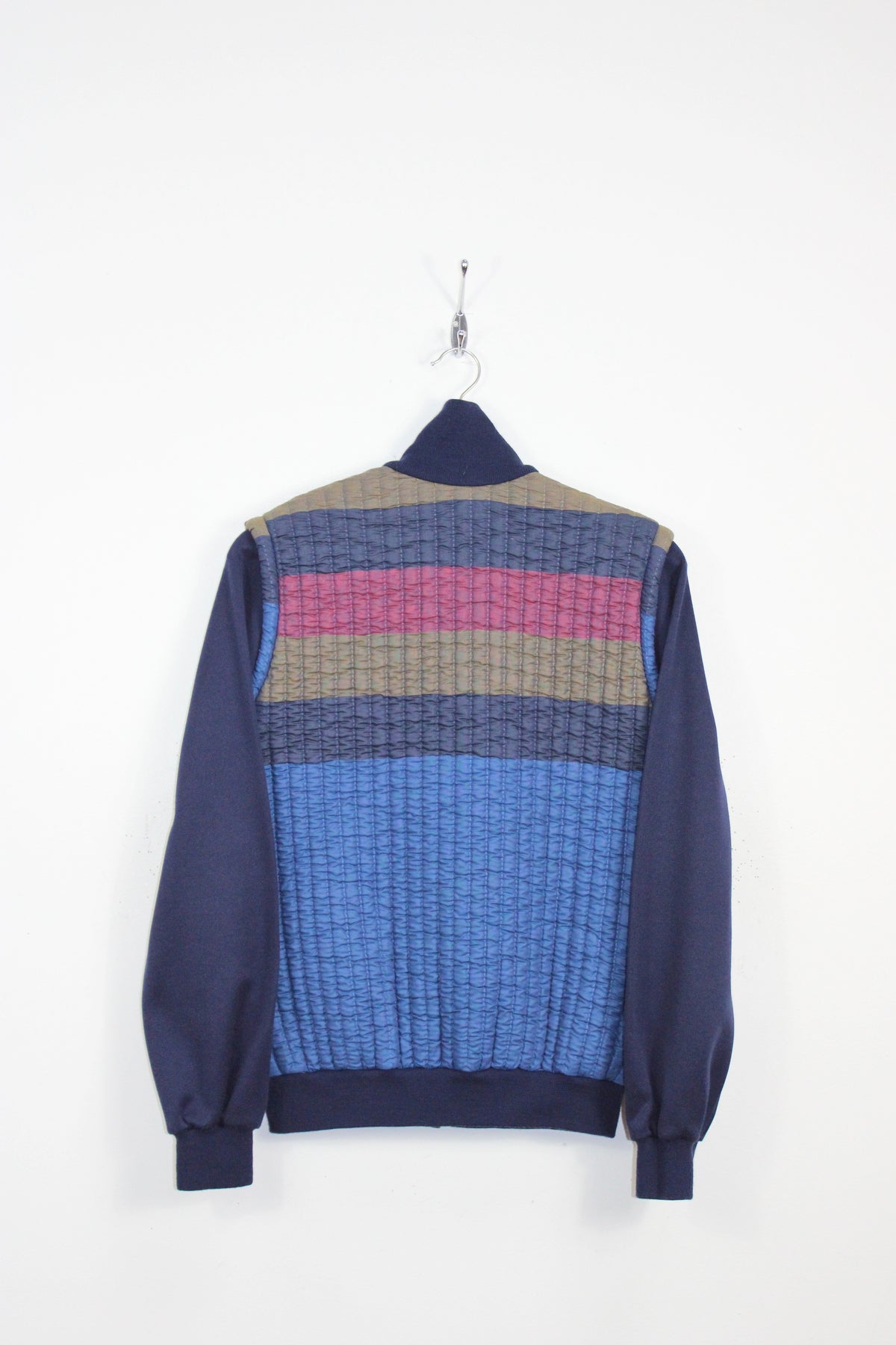 ADIDAS 80'S VINTAGE PANELLED TRACKSUIT TOP JACKET SMALL