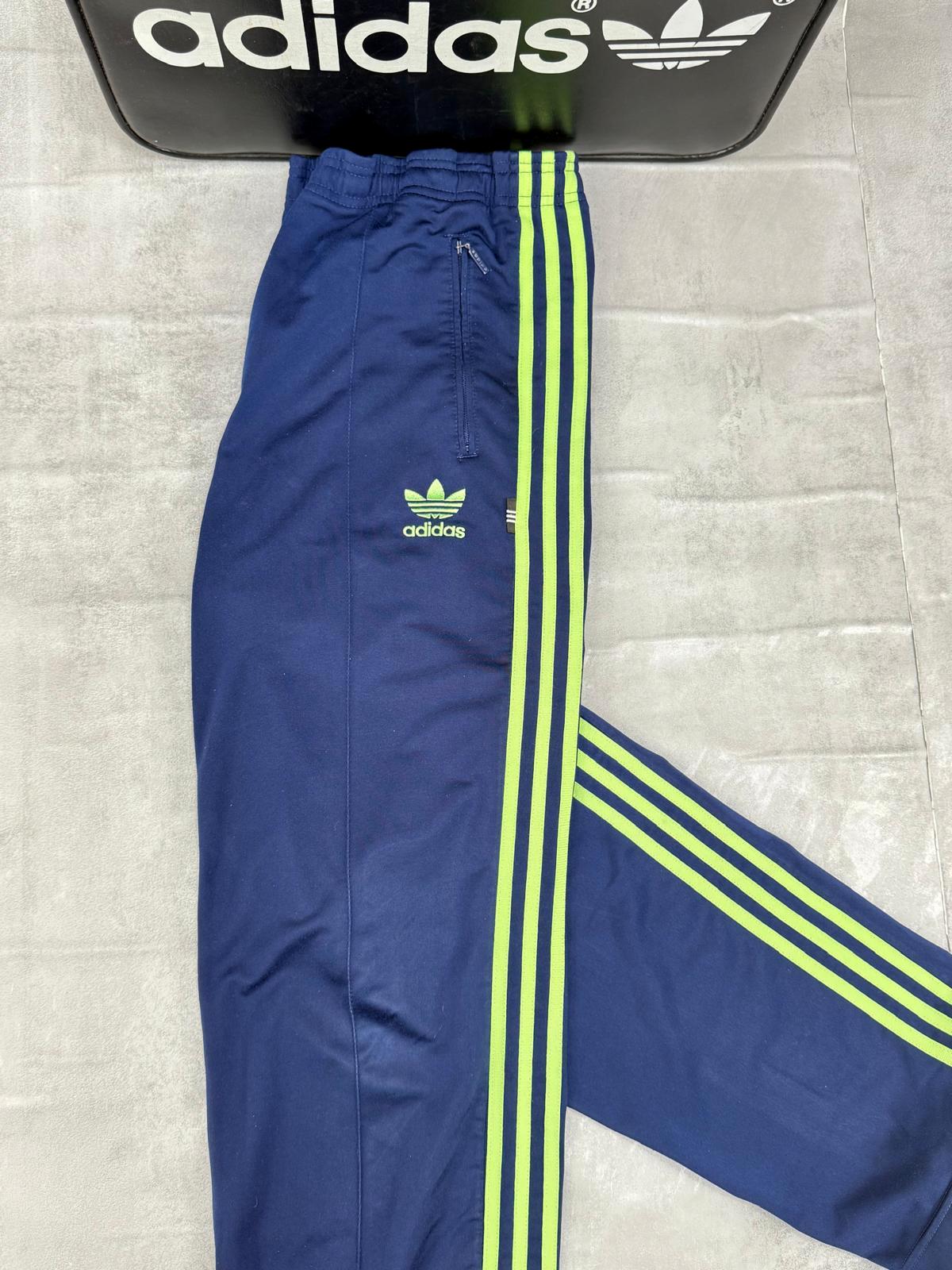 ADIDAS FIREBIRD 80'S VINTAGE TRACKSUIT BOTTOMS D4 MEDIUM