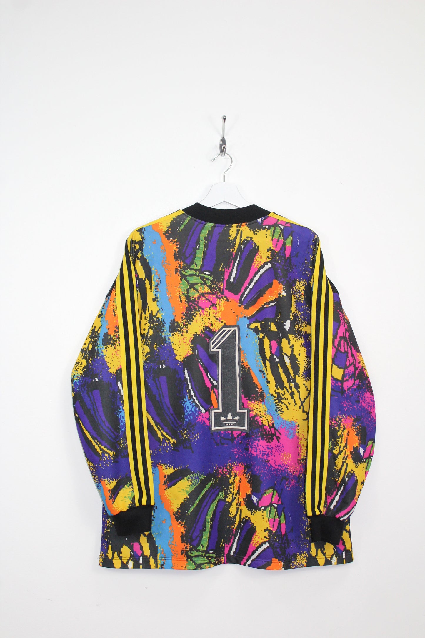 ADIDAS 90'S VINTAGE TEMPLATE LONG SLEEVE GOALKEEPER FOOTBALL SHIRT XL