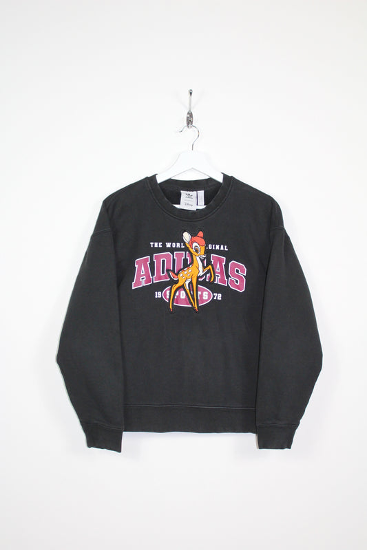 ADIDAS ORIGINALS X DISNEY EMBROIDERED BAMBI SWEATSHIRT SMALL