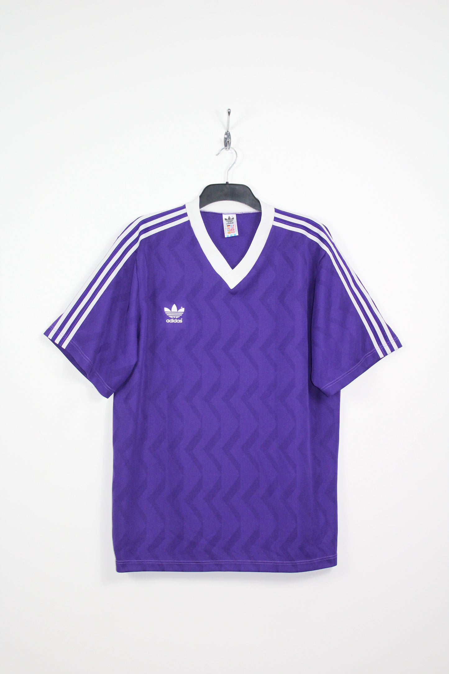 ADIDAS 80'S VINTAGE SHORT SLEEVE TEMPLATE FOOTBALL SHIRT #11 XL