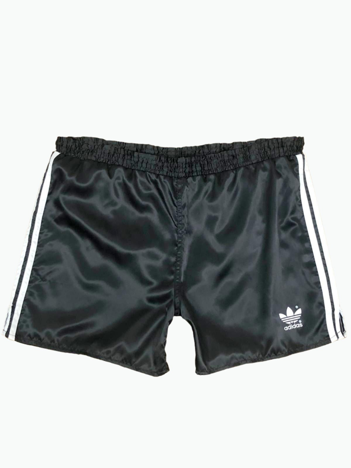 ADIDAS 80'S VINTAGE SHINY RUNNING SPRINTER NYLON SHORTS D8 XL