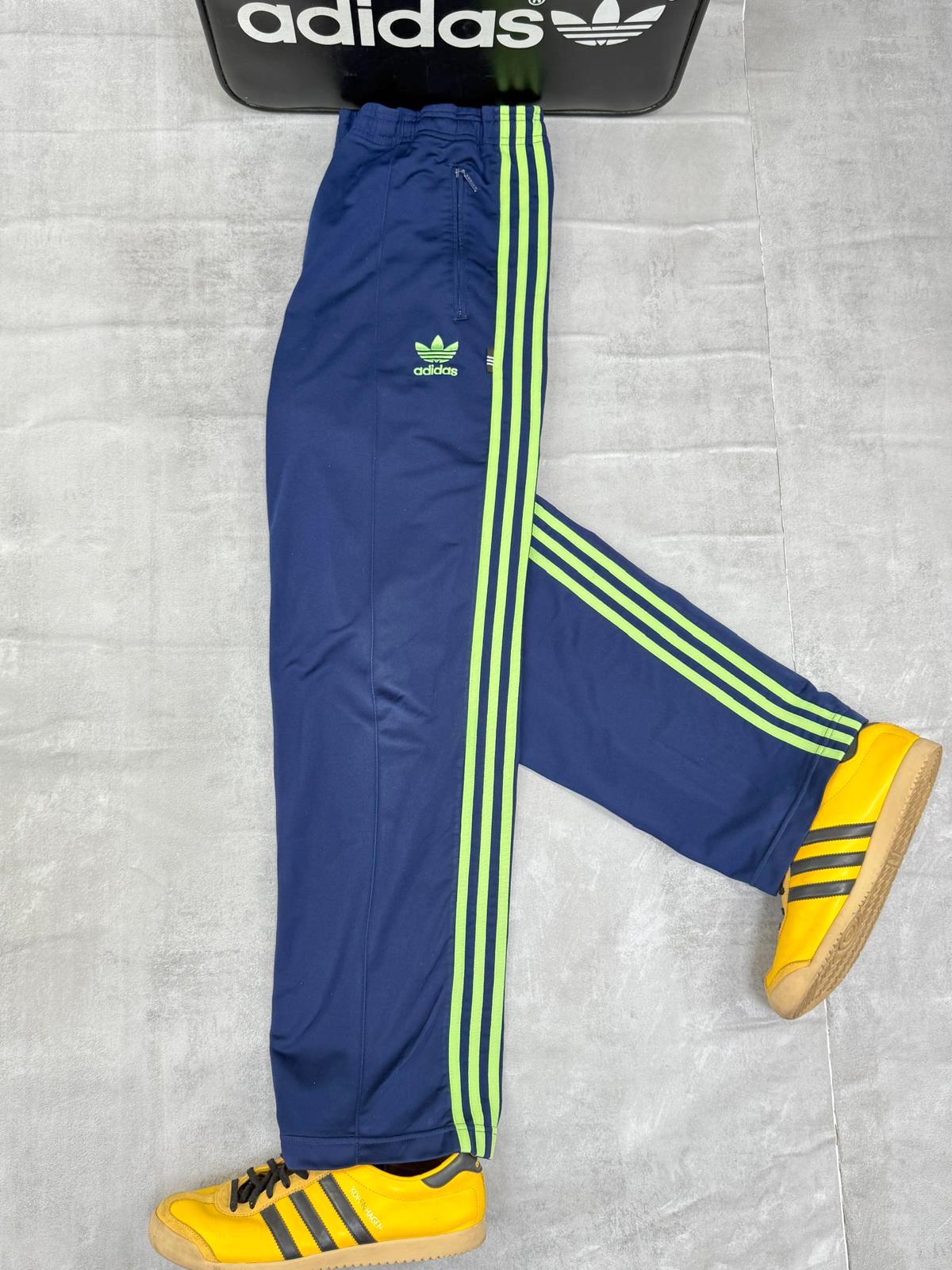 ADIDAS FIREBIRD 80'S VINTAGE TRACKSUIT BOTTOMS D4 MEDIUM