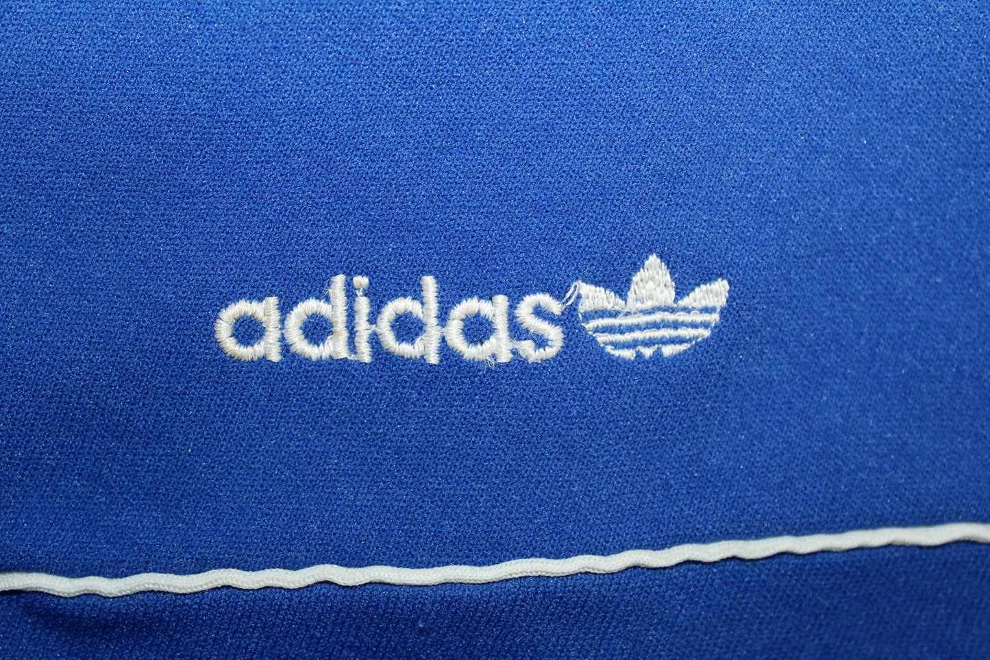ADIDAS 80'S VINTAGE TRACKSUIT TOP JACKET D6 LARGE