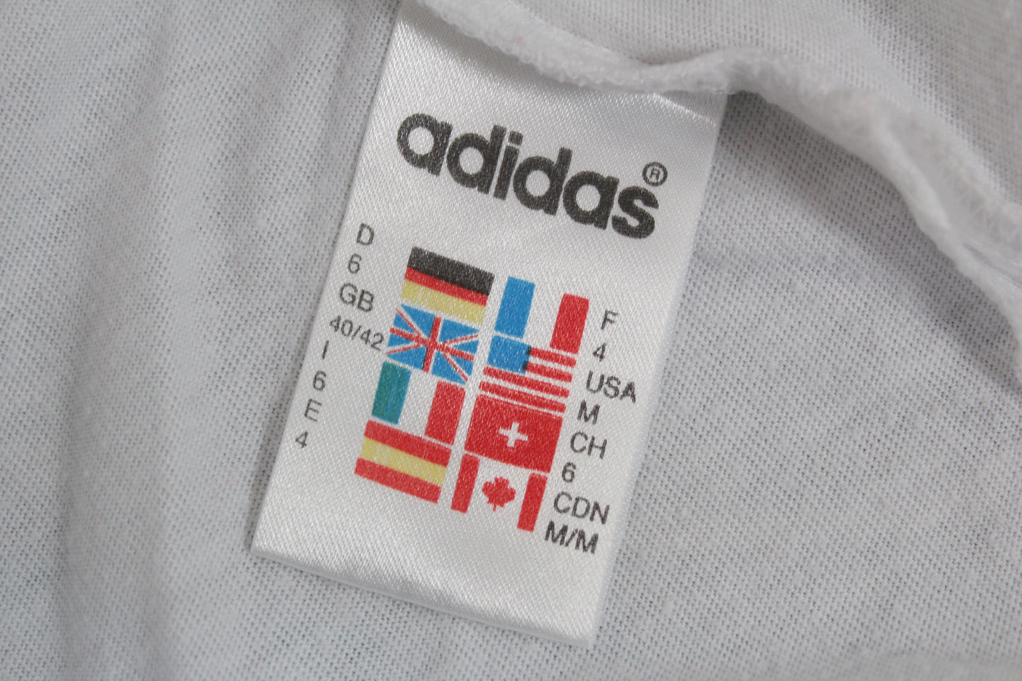 ADIDAS 90'S VINTAGE T-SHIRT D6 LARGE