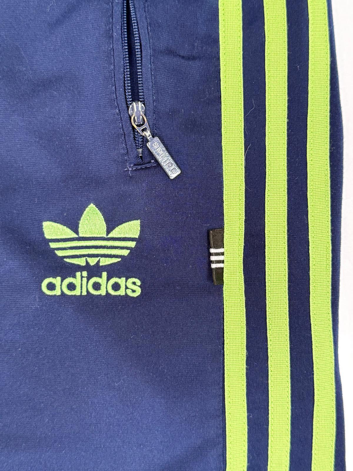 ADIDAS FIREBIRD 80'S VINTAGE TRACKSUIT BOTTOMS D4 MEDIUM