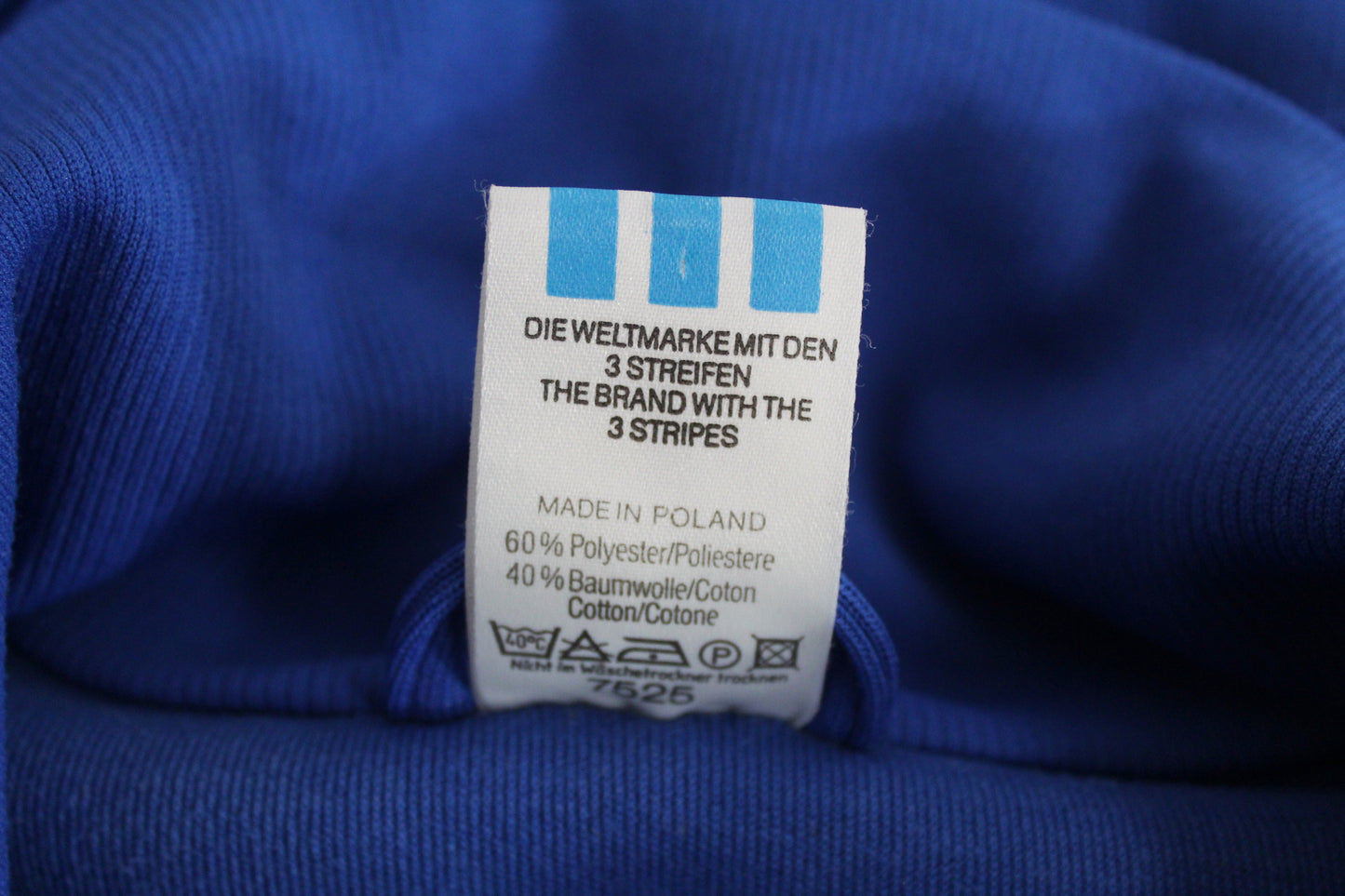 ADIDAS 80'S VINTAGE TRACKSUIT TOP JACKET D6 LARGE