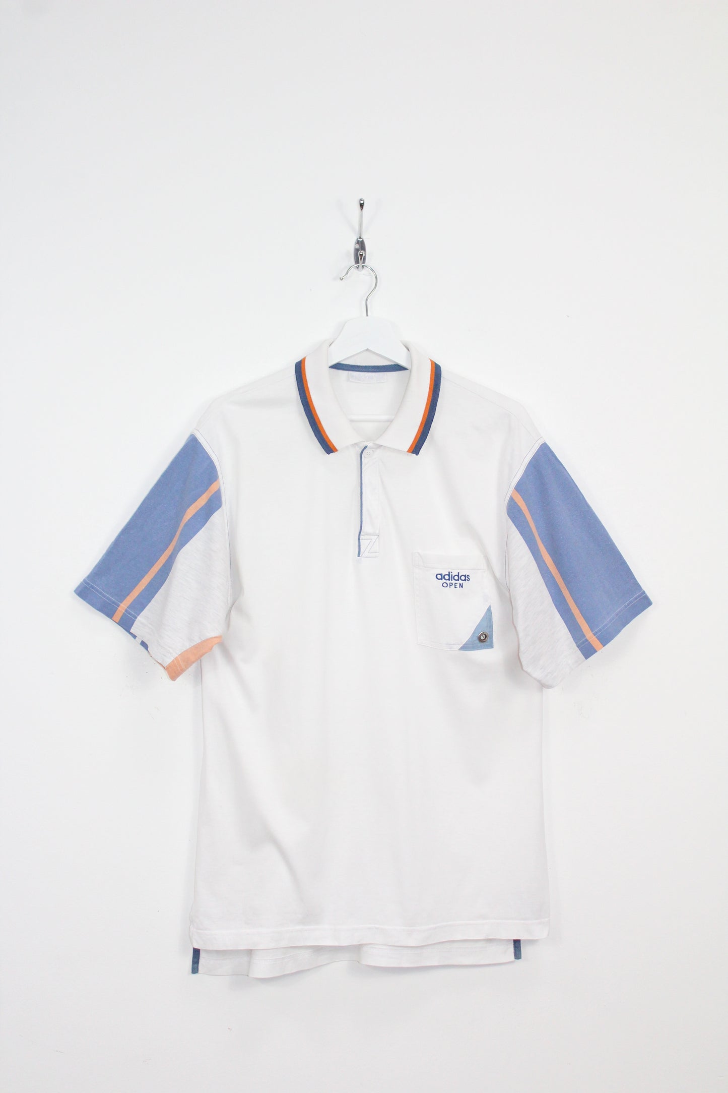 ADIDAS 90'S VINTAGE ADIDAS OPEN TENNIS POLO SHIRT LARGE