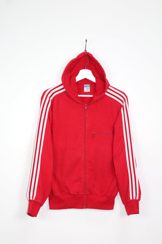 ADIDAS 70'S VINTAGE FIRST EUROPA SCHWAHN HOODIE TRACKSUIT TOP JACKET SMALL