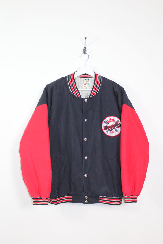 ADIDAS 80'S VINTAGE BASEBALL VARSITY JACKET SMALL