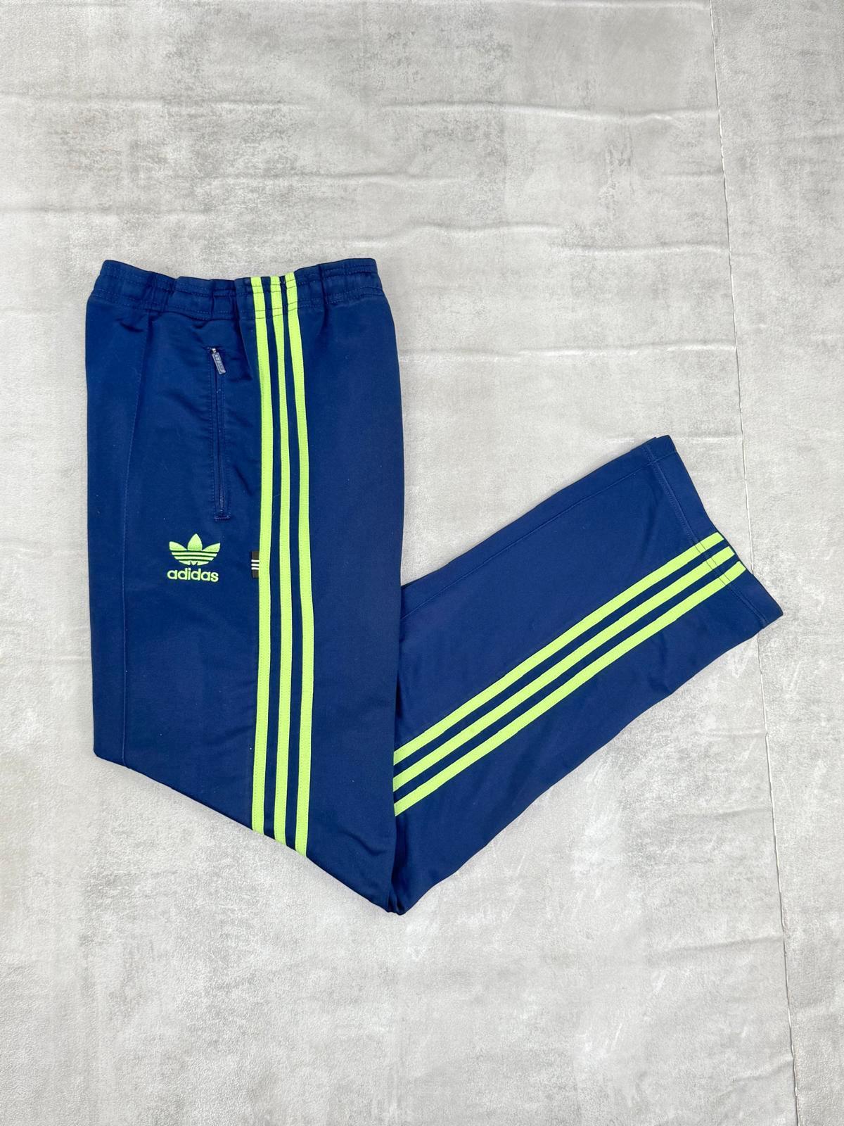 ADIDAS FIREBIRD 80'S VINTAGE TRACKSUIT BOTTOMS D4 MEDIUM