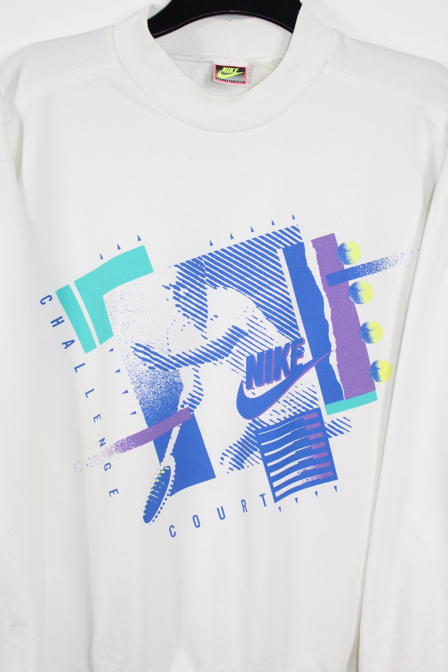 NIKE VINTAGE AGASSI CHALLENGE COURT 1992 STATEMENT SWEATSHIRT LARGE