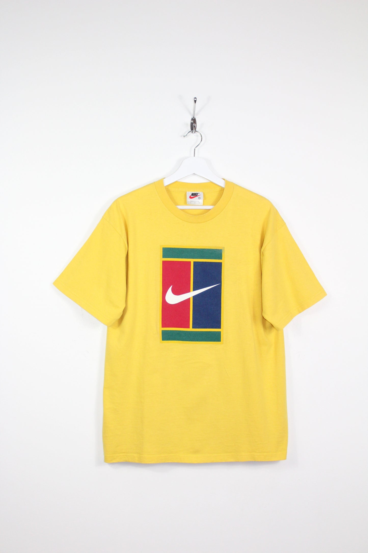 NIKE 90'S VINTAGE TN CHALLENGE COURT T-SHIRT MEDIUM