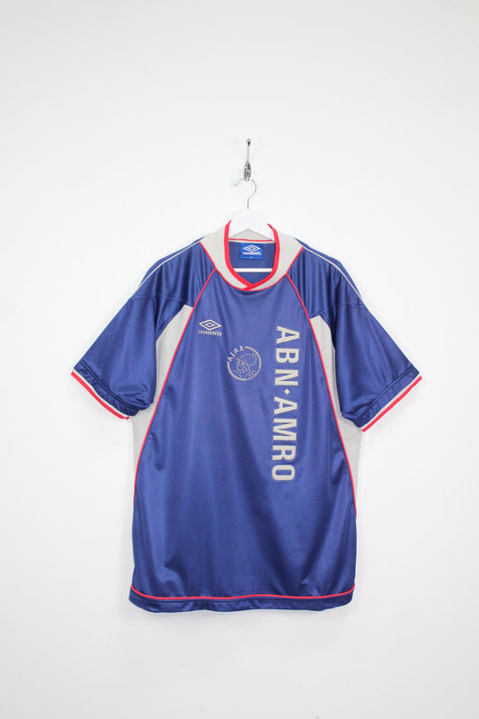 VINTAGE AJAX 1999-00 UMBRO AWAY FOOTBALL SHIRT XL