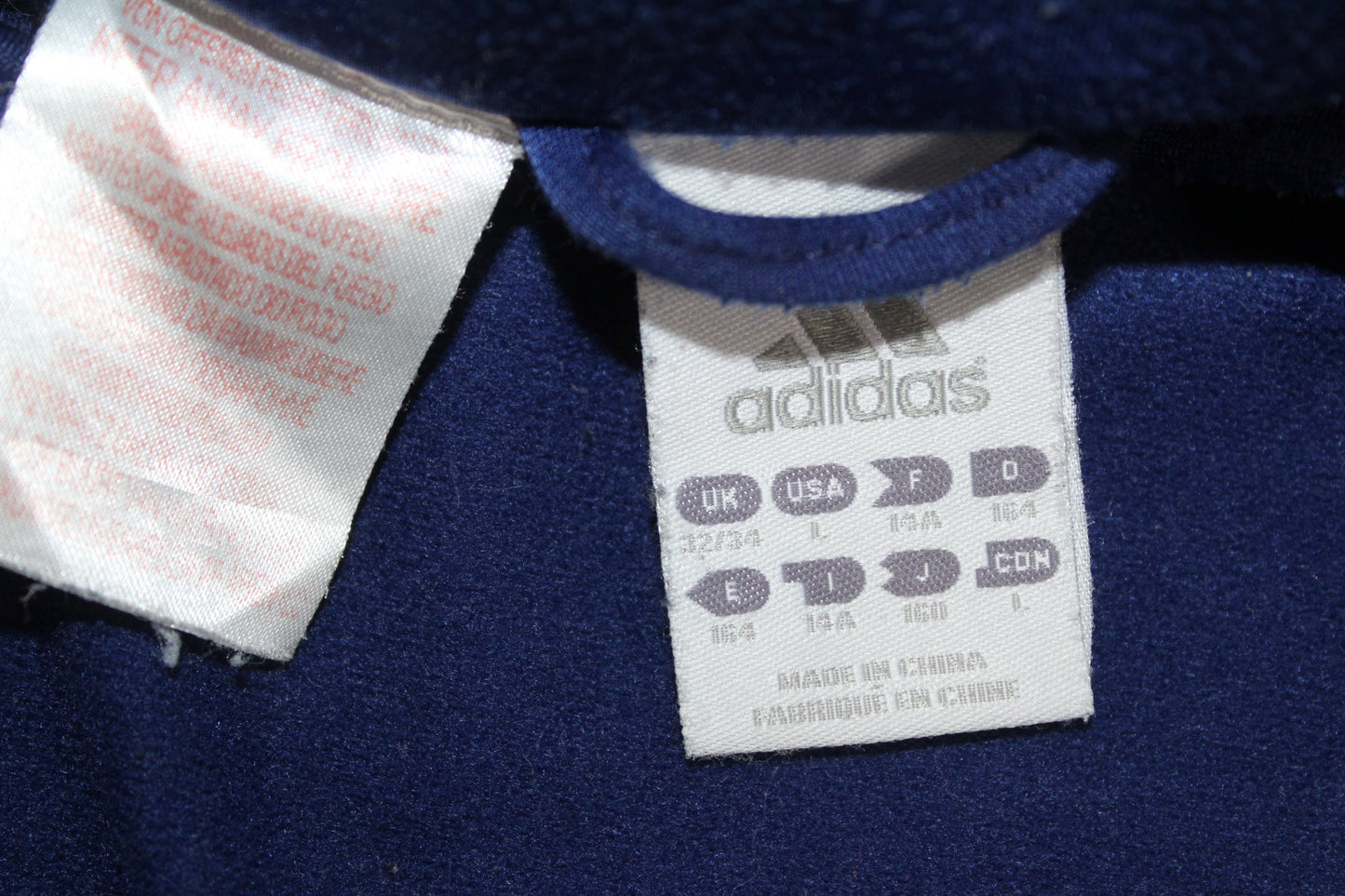 AJAX 2008-09 ADIDAS TRACKSUIT TOP JACKET SMALL