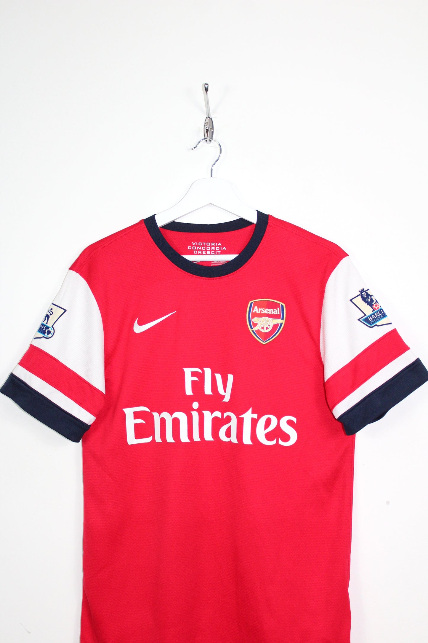 ARSENAL 2012-14 NIKE HOME FOOTBALL SHIRT S. CAZORLA #19 SMALL