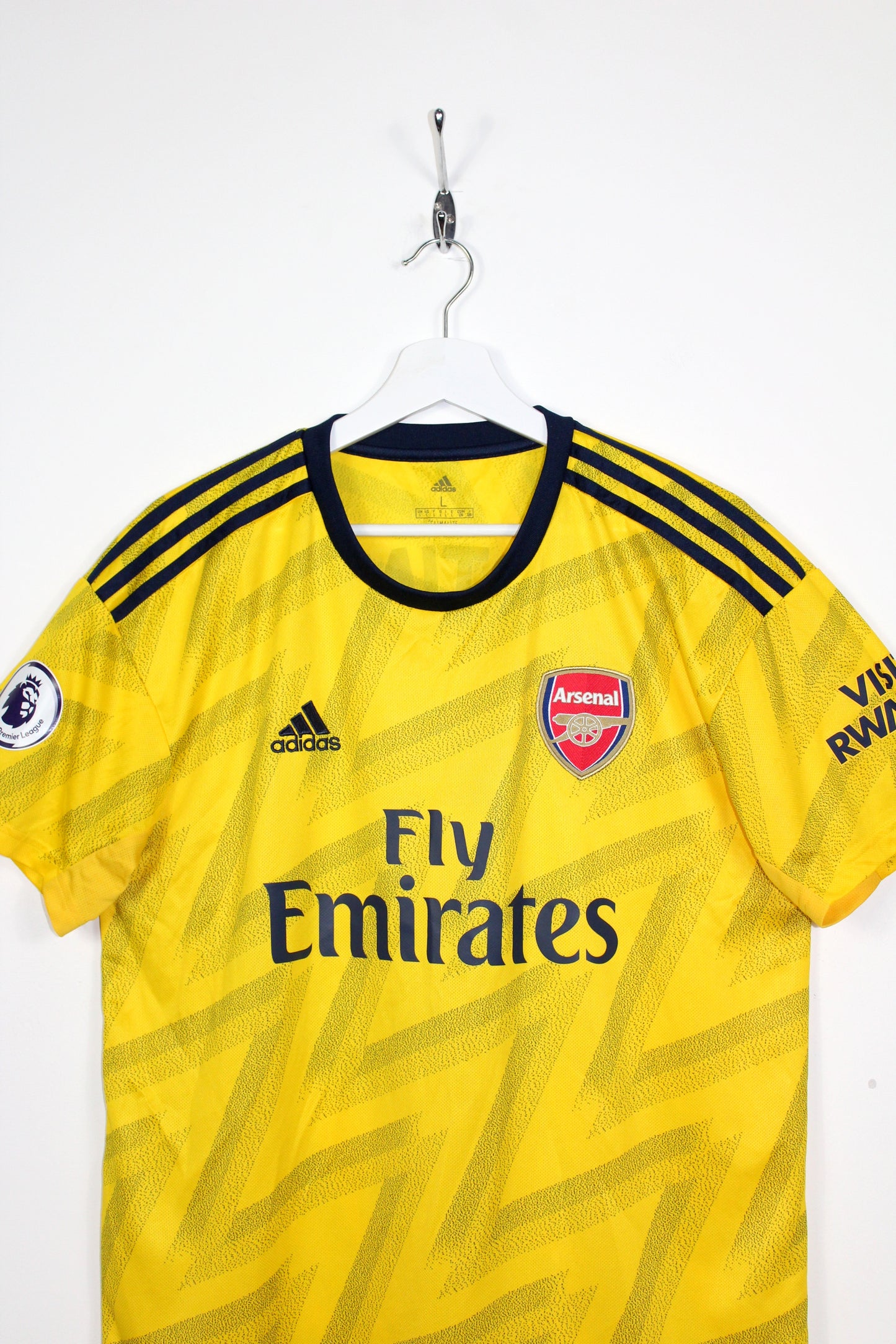 ARSENAL 2019-20 ADIDAS AWAY FOOTBALL SHIRT MARTINELLI #35 LARGE