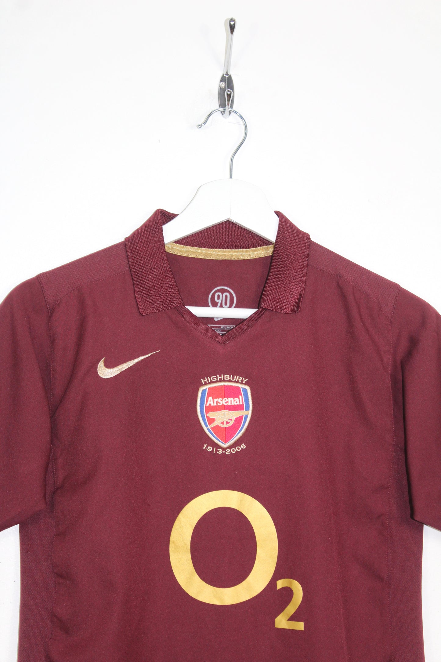 ARSENAL 2005-2006 NIKE "HIGHBURY" HOME FOOTBALL SHIRT LARGE 12/13 YEARS